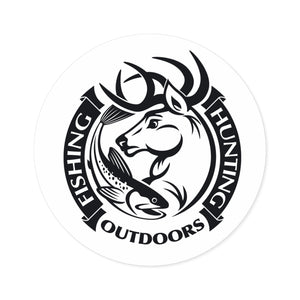 Sticker: Fishing & Deer Hunting