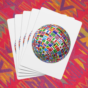 Deck of Cards: Globe of Flags