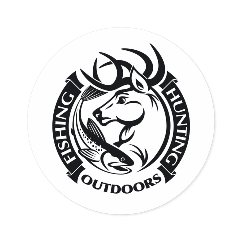 Sticker: Fishing & Deer Hunting