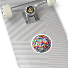 Sticker: Globe of Flags