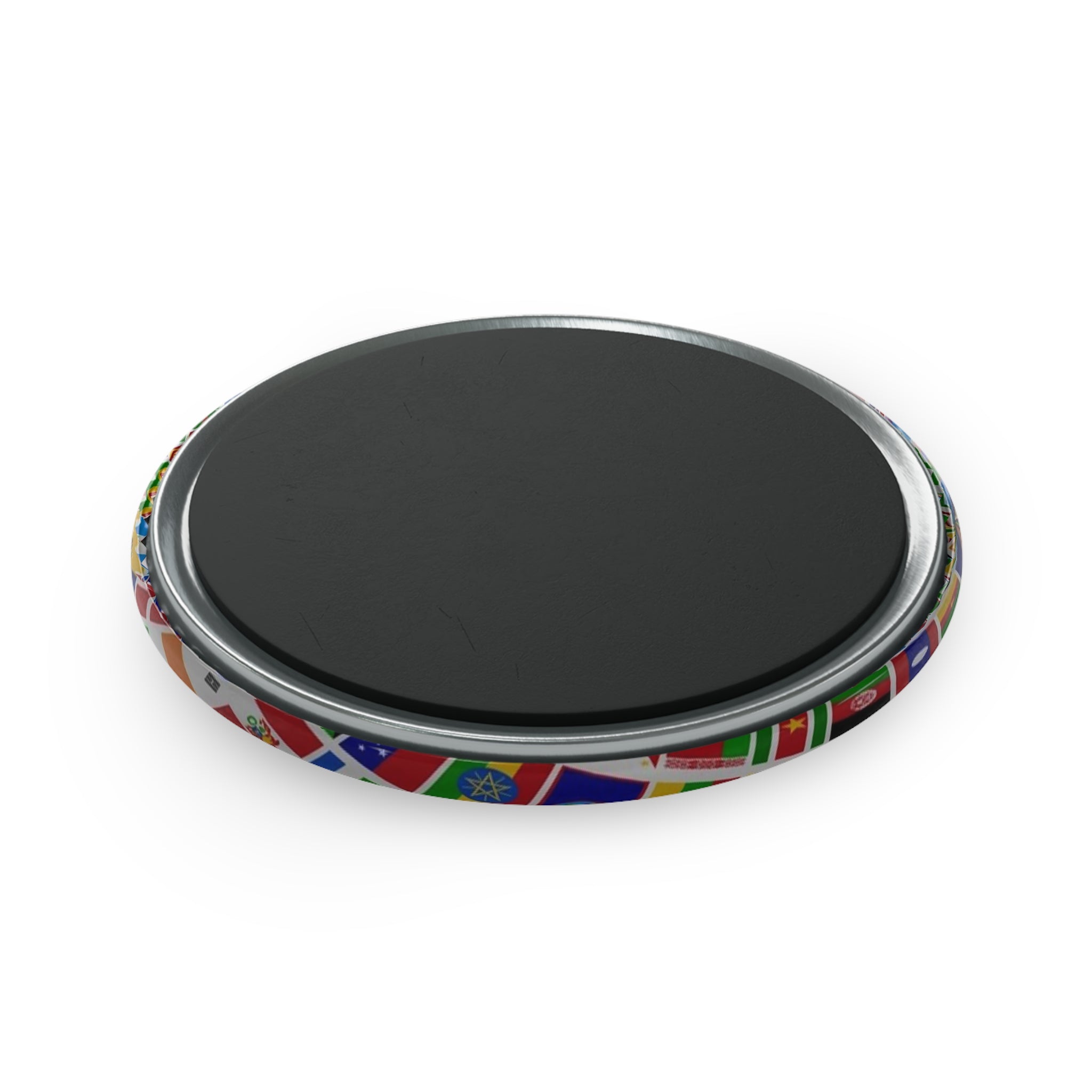 Magnet: Globe of Flags
