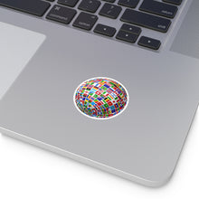 Sticker: Globe of Flags