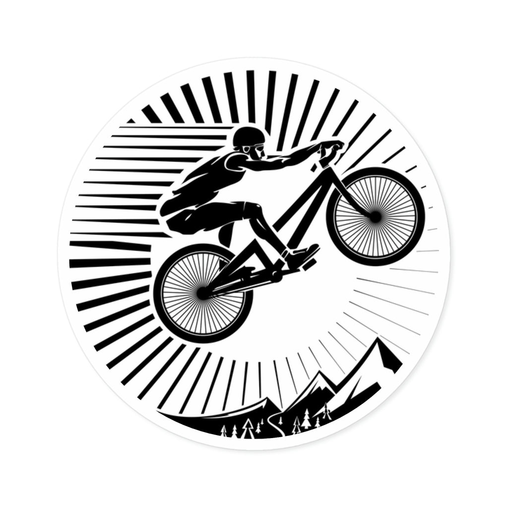 Mountain Bike Sticker